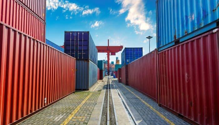 Damaged Shipping Containers